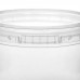 120 ML CLEAR TAMPER EVIDENT TUB and LID